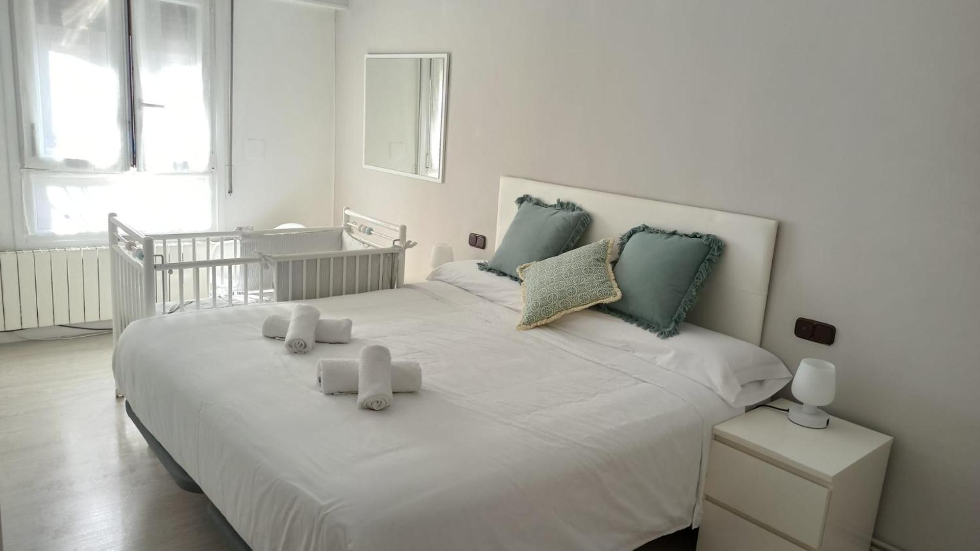 Ohana, Apartamento-Parking Privado Gratis-Centrico-Wifi-Ascensor-Sin Cuestas-82M2 Bermeo Esterno foto